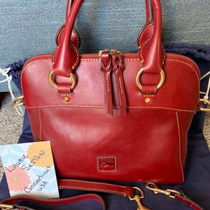 SOLD Dooney & Bourke Bordeaux Cameron Satchel New